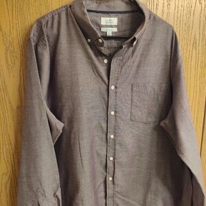 croft & barrow Men's Button-Down Shirt in Brown